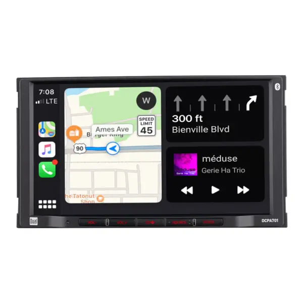 7 For Apple Carplay Android Auto Radio Car Stereo 2Din Wireless