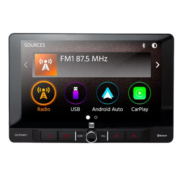 7 Android Single 1 Din 2+32G Manual Flip Out Car Stereo Radio GPS Player  FM USB