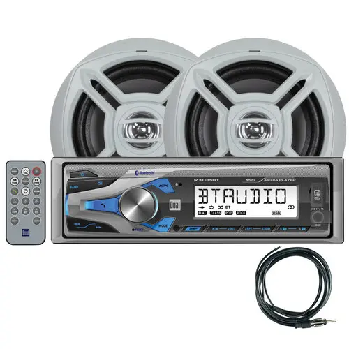 Marine radio and speakers hot sale walmart