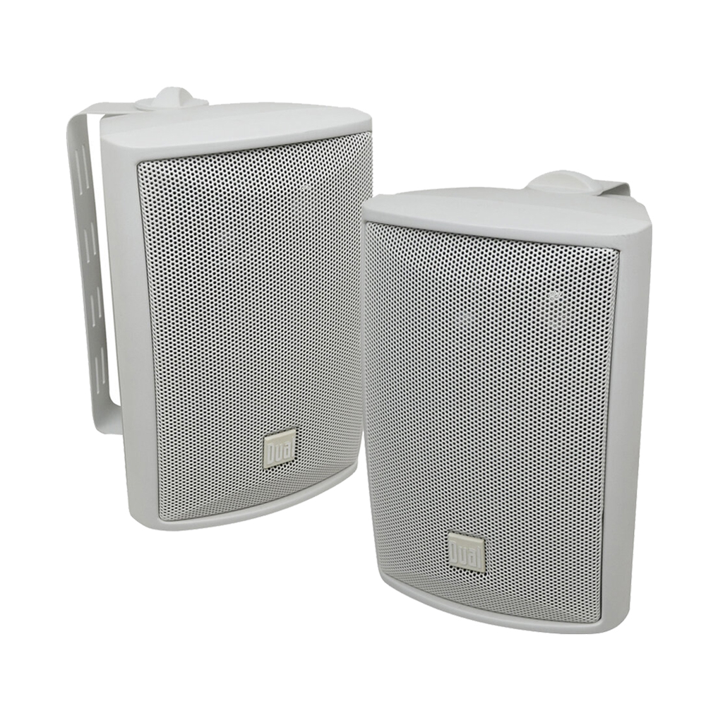 Onderhoudbaar koppel Verbinding Dual 3-Way Indoor/Outdoor 100 Watt Speakers - LU47PW