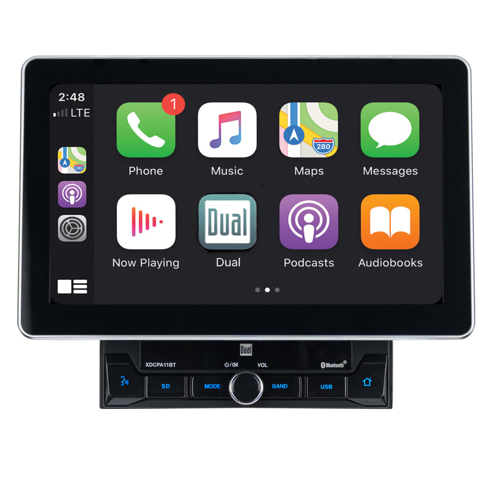 PEERCE Universal 1 Din Car Multimedia Player 10inch Touch Screen