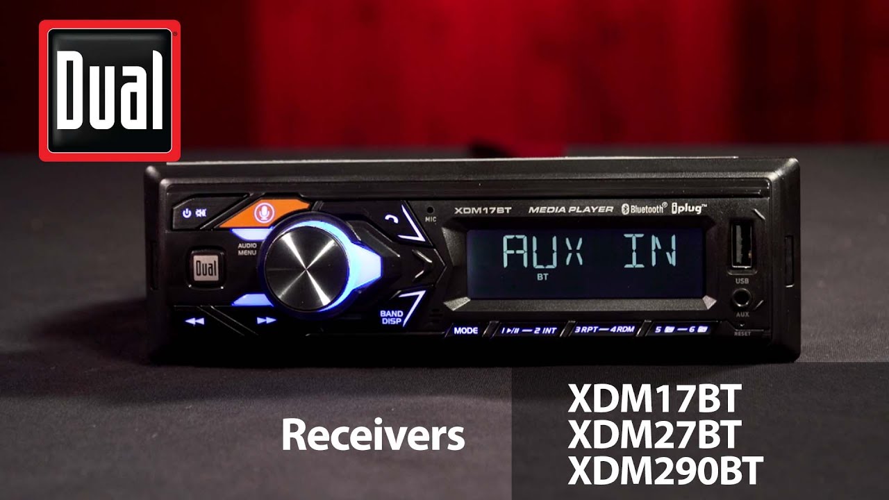 Dual Electronics Media Receiver XDM17BT