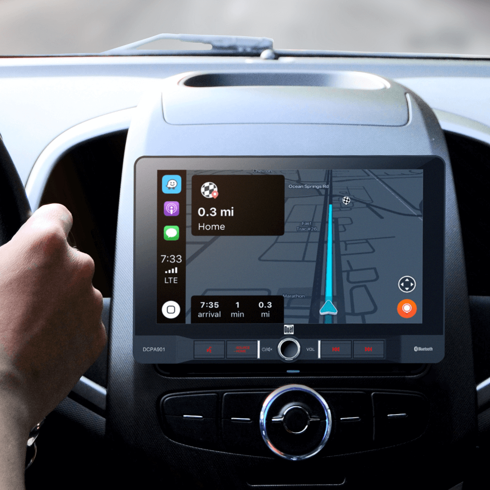7 Navigation for Apple Auto - Dual Electronics