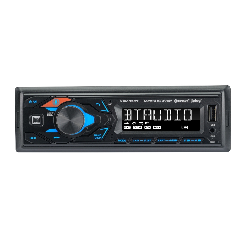 Lcd 12V Voiture FM Radio Voiture Rétro Stéréo Récepteur Aux Bluetooth USB  Mp3 Radio Player Car Audio Music Player In Dash Receiver