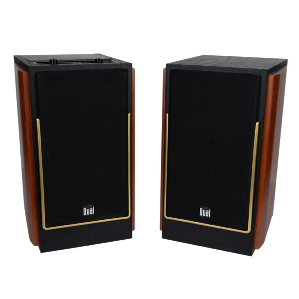 Dual Electronics LUHSL20B pair of bookshelf speakers